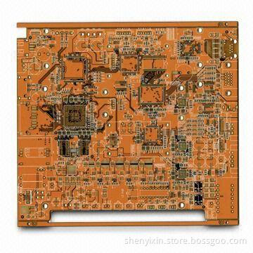 Multilayer Security Board with Impedance Control, 1.6mm Thickness and RoHS/UL Certification